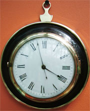 Regency period c1815 Sedan Chair Clock